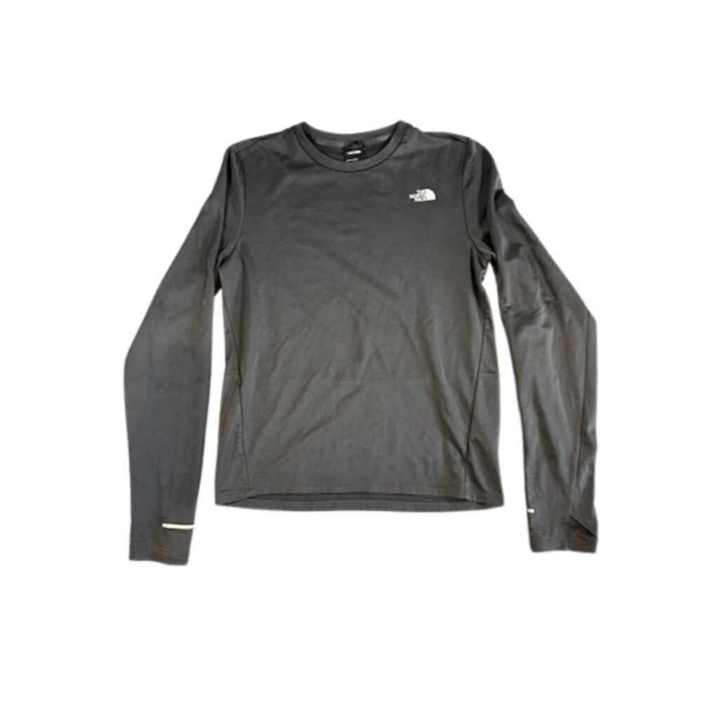 The North Face Men’s Small Long Sleeve Running Shirt Black Base Layer